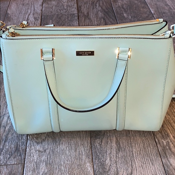 kate spade Handbags - Kate spade blue bag!